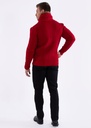 High-Neck Pullover Sweater