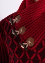 High-Neck Pullover Sweater