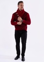 High-Neck Pullover Sweater