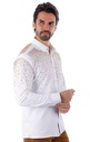 Long Sleeve Stone Shirt - White Gold