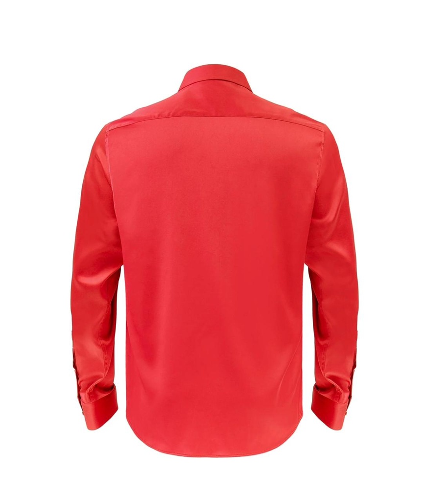 Luxe Satin Stretch Shirt