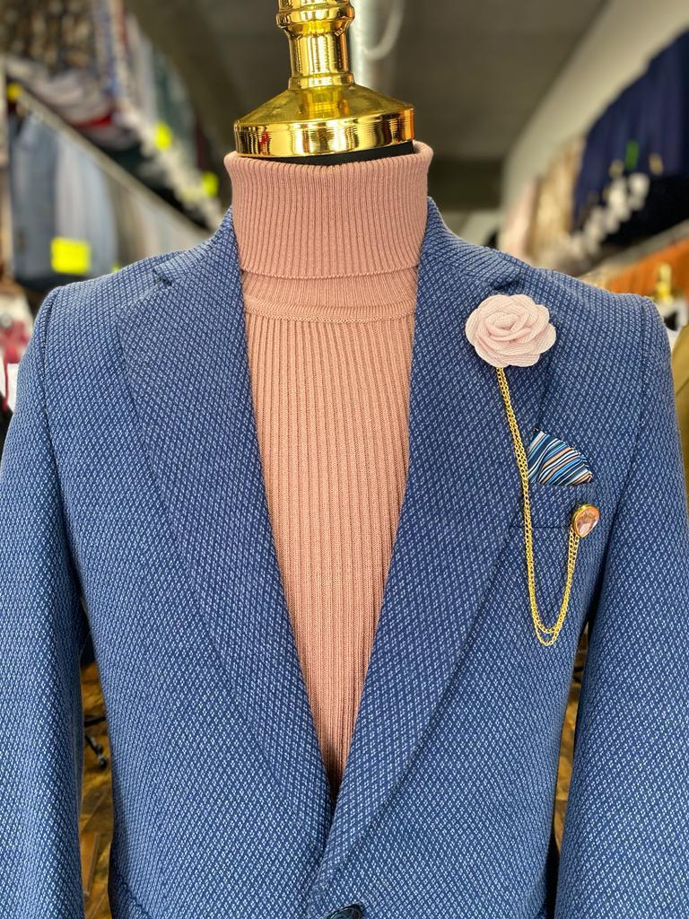 Diamond Design Lycra Blazer (36 S)
