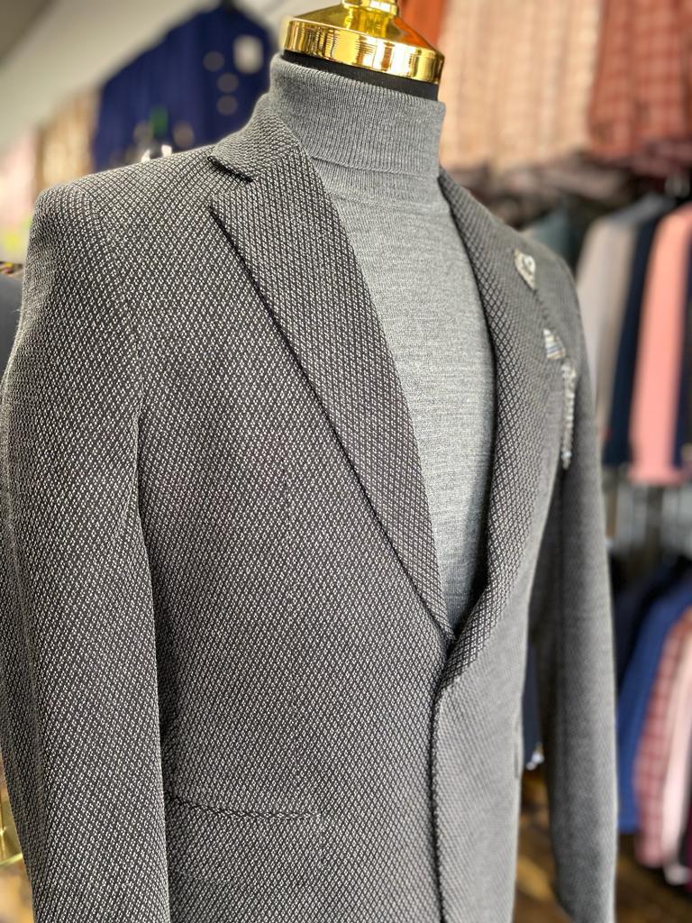 Diamond Design Lycra Blazer (36 S)