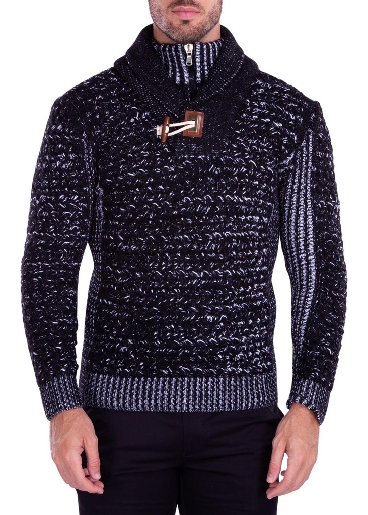 Quarter Zip Pullover Sweater (M)