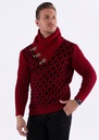 High-Neck Pullover Sweater
