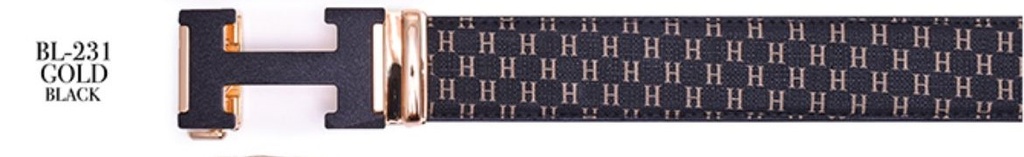 Belt - Gold/Black