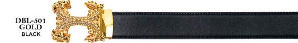 Belt - Gold/Black