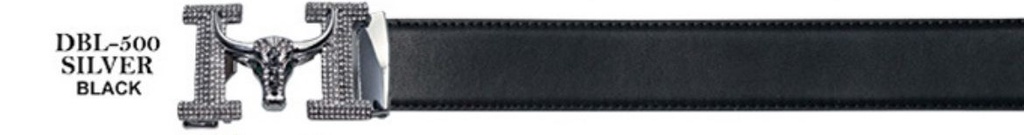 Belt - Silver/Black