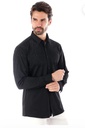 Long Sleeve Stone Shirt - Black Black