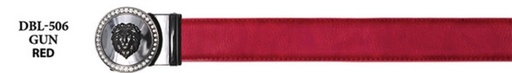 Belt - Gun/Red